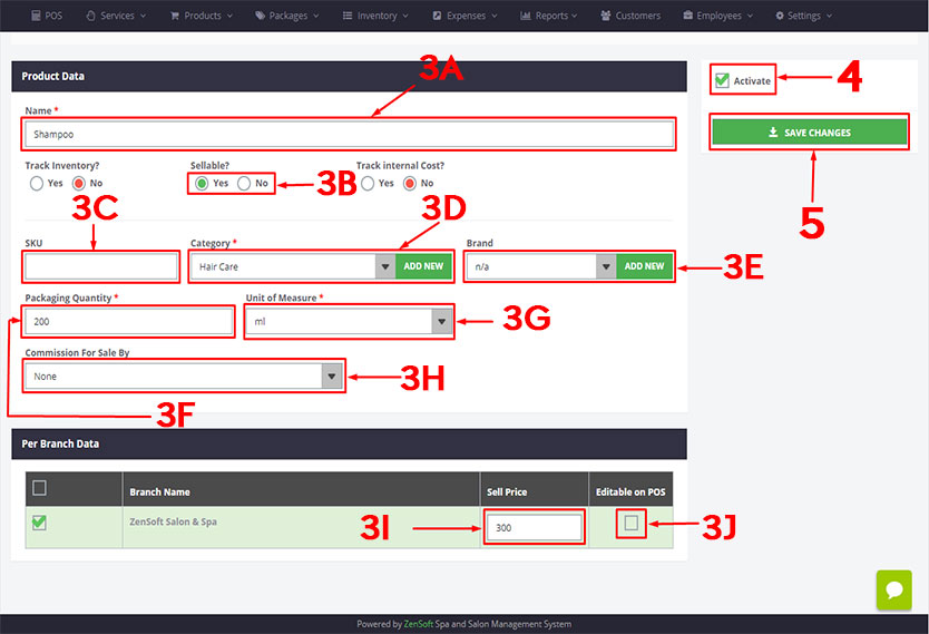 Add Products Retail V2