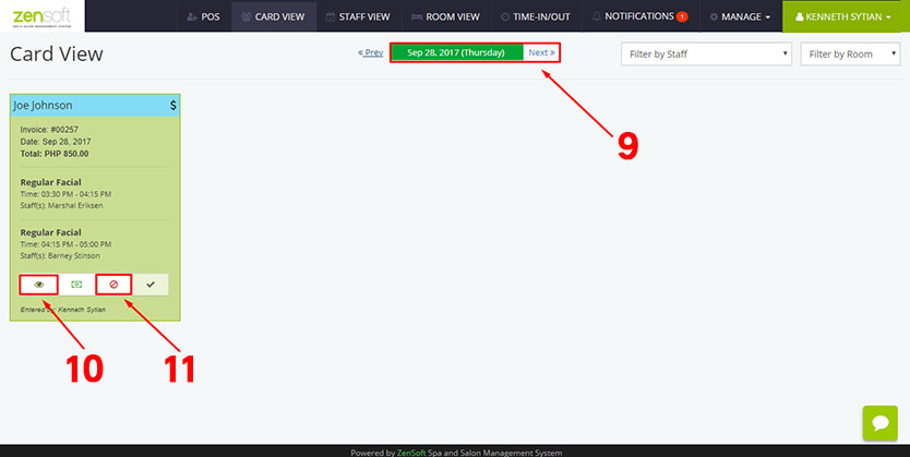 Booking Reservations (2 of 2)