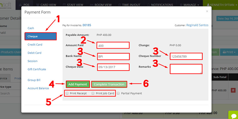 Check Payments