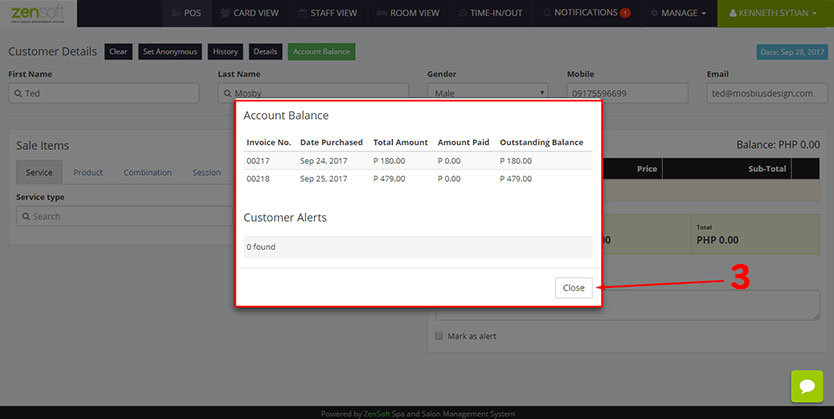 Paying Account Balance (1 of 3)