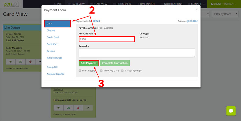 Split Payments (1 of 2)
