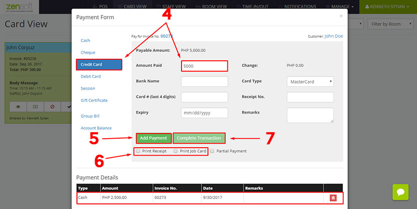 Split Payments (2 of 2)