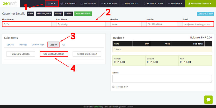 Use Existing Sessions (1 of 2)