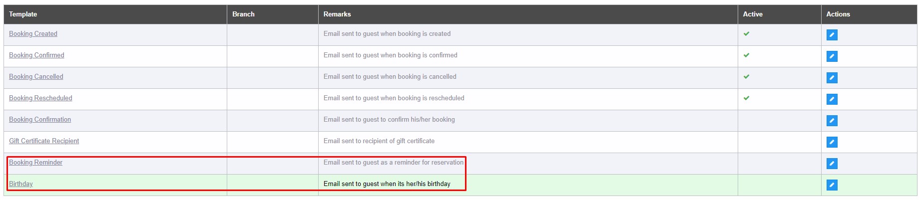 Email Templates