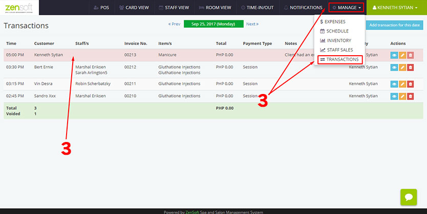 Voiding Transactions 4