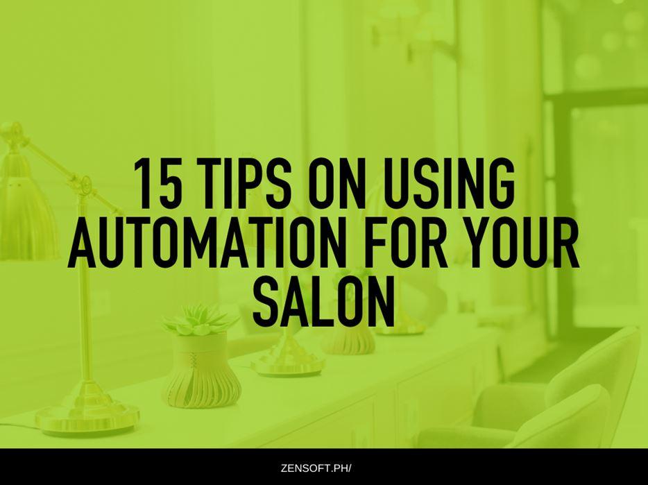 Salon Automation Software